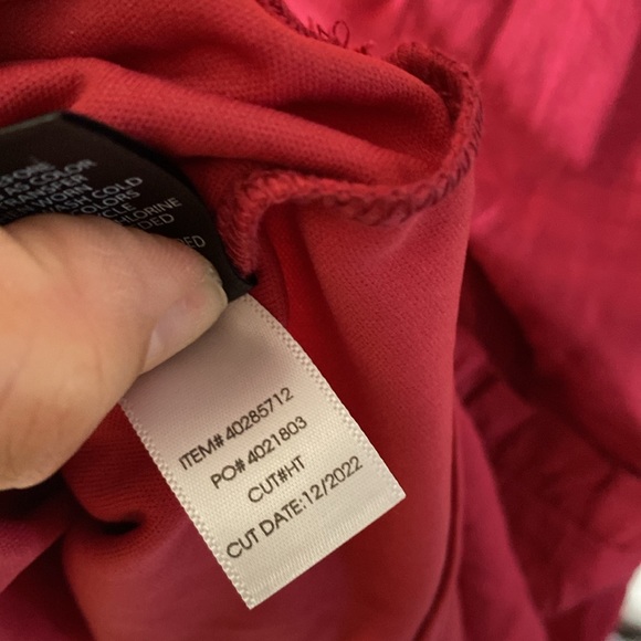 Torrid Mini Rayon Slub Crochet Yoke Shift Dress - Picture 11 of 11